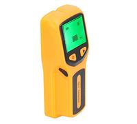 Fafeicy Stud Finder Wall Scanner 5 in 1 Electronic Stud Detector with LCD Display Audio Alarm for Wood Metal AC Wire Pipe Joist Beam Detection (Yellow)