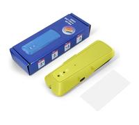 Fafeicy Stud Sensor Stud Finder Wall Scanner with Electronic Signal Metal Detector for Wood Studs Joists Drywall Plywood Detection 3/4 Inch Depth LED Alert Pencil Notch (Yellow)