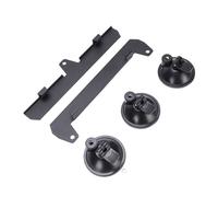 Fafeicy Sunroof Suction Cup Mount, Aluminum Alloy Car Satellite Mount with Air Pump for Dish Antenna Installation on Front Rear Windscreen SUV Roof