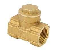 Fafeicy Swing Check Valve Brass One Way Check Valve DN15 for Water Oil