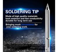Fafeicy T12 Soldering Iron Tips, Soldering Tip, Soldering Iron Tip T12-D08 Soldering Station Tool Solder Soldering Iron Tips Replacement for FX-951 Rework Station (T12-B)