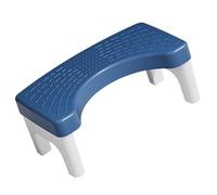 Fafeicy Taburos for the Toilet Stool to Beat for the Posture Bath Crouched Thick Children for Adults, PP Material (Navy Blue)