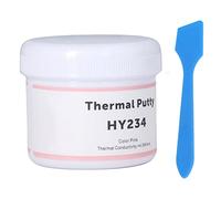 Fafeicy Thermal Paste Compound Silicone Grease Insulation Cooling HY204 for CPU Heatsink 300±101/10mm 4.0Wm-k -50~340℃ (100g)