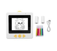 Fafeicy Thermal Sticker Printer, AI Voice Activated Label Maker with 2.4 IPS Screen, 203DPI, 1200mAh Battery, for Kids Crafts and Scrapbooking