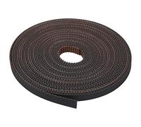 Fafeicy Timing Belt, Rubber Synchronous Belt Pulley Belt 6mm Width Non-Slip High Strength Flexible with Arc Tooth Profiles for Linear Drive (10m)