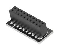 Fafeicy TPM 2.0 Module Security Board, Encryption Module with LPC Interface, Extra Layer Securely for Computers, Compatible with GIGA, Black, 20Pin