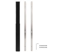 Fafeicy Track Saw Guide Rail Connector, Self Aligning Design for Straight Cuts Stainless Steel Rail Connector with T Slot for Long Cuts and Track Extension