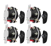 Fafeicy Universal Selector Switch, 10A 3-Position | Silver Alloy Contacts, PC Flame Retardant Housing, Transfer and Motor Control, Welding Machine Test Equipment