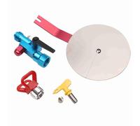 Fafeicy Universal Spray Guide Accessory Tool 7/8 Inch for Wagner Airless Paint Sprayer With Anti Splash Baffle 517 Tip Extension Pole Tip (Spray Guide Accessory Tool)