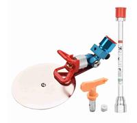 Fafeicy Universal Spray Guide Accessory Tool 7/8 Inch for Wagner Airless Paint Sprayer With Anti Splash Baffle 517 Tip Extension Pole Tip (with Extension Pole)
