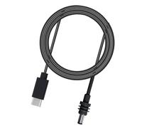 Fafeicy USB C to DC Power Cable for Mini Dish Antenna Water Proof Charging Cord Type 100W Connector Fits 65W + PD 33FT IP68 18AWG Rubber Copper 10M, Compact and Portable, Efficient Power