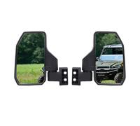 Fafeicy UTV Sight on the Side of the Mirror, Back Mirrors UTV Transparency Increased Safety Adjustable Tempered Glass for Maverick Commander