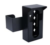 Fafeicy Video Doorbell Mount, Punchless Anti Theft ABS Stainless Steel Mounting Bracket for Apartment and Dorm Installation