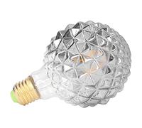 Fafeicy Vintage Light Bulb, Retro Bulb, 4W 2700K Warm Light E27 Screw Base with Pineapples Shape, for Living Room Bedroom Dining Room
