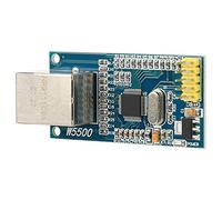 Fafeicy W5500 Ethernet Networks Module, PCB TCPIP Supports 10/100mbps Transfer Rate for Microcontroller Projects and Development