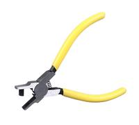 Fafeicy Watch Strap Hole Punch Pliers Tool, Square Hole Puncher for Leather and Silicone Straps, Carbon Steel