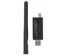 Fafeicy Wifi Dongle Wireless Network Adapter, ABS USB Stick with CC2652P Chip Bluetooth 5.0 5dBi Antenna ESD Protection for Home Assistant ZHA Zigbee2Mqtt Users (CC2652P with Programming Line)