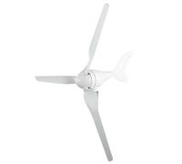 Fafeicy Wind Generator Kit, 100W Wind with Permanent Magnet Rotor Alternator, for Home Street Lights Off-Grid Power Supply (DC24V)