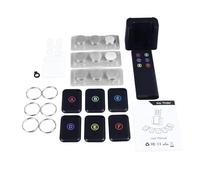 Fafeicy Wireless Key Finder Locator, 433.92MHz Range 40m with Loud 80dB Beep, 6 Receivers for Keys Wallets Pets, Anti Lost Device for Home Travel Office