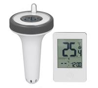 Fafeicy Wireless Pool Thermometer LCD Digital Floating Water Thermometer IP67 Temperature Meter