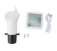 Fafeicy Wireless Water Level Sensor, Ultrasonic Liquid Level Meter with Alarm, High Low Water Alert for Home and Industrial Tanks