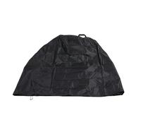 Fafeicy Wood Chipper Cover, Silver Coated Oxford Cloth with Dust Proof and Drawstring Secure Fit for Outdoor Yard Equipment Protection