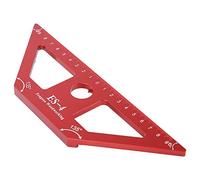 Fafeicy Woodworking Ruler Aluminum Alloy Woodworking Scriber ES 4 Printed | Woodworking Ruler Aluminum Alloy Woodworking Scriber ES 4 Printed Scale Precise Marking Easy Operation Lightweight