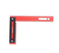 Fafeicy Woodworking Square Tool, Aluminum Construction with Clear Scale, Lightweight L Ruler for Precise Measuring in Woodworking and Construction Projects
