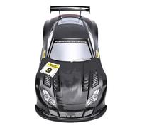 Fafeims 1:10 Scale RC Car, PVC Body with Fine Graphic Patterns for 26cm Wheelbase Sports Cars, Precut Lightweight Design for Easy Installation