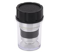 Fafeims 100X Microscope Objective Lens for Biological and Material Study Size Brass Aluminum Alloy