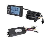 Fafeims 30a Bike -sinus Wave Controller -set, Clear LCD Display Knife, Proof of Welding for Brushless Engines, Simple Operation, Suitable for All Weather Conditions Suitable