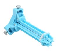 Fafeims 3D -Pfeil -Fletch Schablone Portable Archer Accessoire, Efficient Fletch Attachment Tool for Waves (Blue)