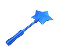 Fafeims 3D Printed Credit Card Wand with Retractable Handle, Star Contactless Payment Card Holder for Shopping Gifts (Blue)