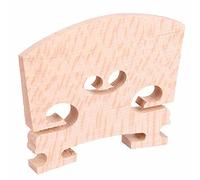 Fafeims 5 Pcs Maple Wood Violin Bridge, with Clear Streak and Smooth Radian, for Instrument Learner (1/4 Violin Keyboard Set of Five)