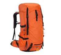 Fafeims 60L Lightweight Breathable Nylon Hiking Backpack, Adjustable Chest Buckle Spacious Design with Independent Water Bag Compartment, for Outdoor Camping Hiking Cycling (60L)