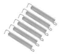 Fafeims 6Pcs Tremolo Tension Springs, Stainless Steel Guitar Vibrato Pull String with Moderate Tension, for ST and Floyd Rose