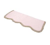 Fafeims 88 Key Piano Dust Proof Cloth, Golden Velvet Keyboard Protective Cover with Tassel Decoration, for Electronic Piano Upright Furniture (Pink)