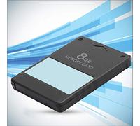 Fafeims 8M/16M/32M/64M High Performance Memory Card for, Sturdy and Convenient Game Storage, Black, 1 Unit (8M FMCB)