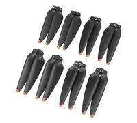 Fafeims 8pcs Propellers Orange Border PC High Efficiency Low Power Usage Quick Removing Blades for Air 3