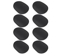 Fafeims 8Pcs Rubber Mouthpiece Patches Pad for Soprano Alto Saxophone Clarinet, with Good Adhesion, Protect Mouthpieces and Teeth (0.8mm)