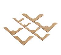 Fafeims Acrylic Wallet Template Set 8Pcs Heavy Duty Stencils for Leather Craft 40mm 50mm 60mm 80mm
