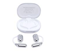 Fafeims AI Translation Earbuds, Real Time Language Translator with Touch Control and 60mAh Battery for Travel Business and Learning (Silver)