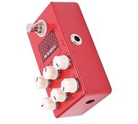 Fafeims Analog Effects Speaker Simulation Metal Effect Pedal, with 6 Knobs Level Low High Mid Drive Voice for Electric Guitar, DC 9V 100mA