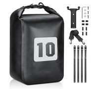 Fafeims Archery Storage Box/Cover Seatpost Clamp, Stainless Steel 31.8mm, Folding Bike Precision Fit, Anti-Loosening Upgrade, Hassle- Installation System, Mirror-Polished, (#1)