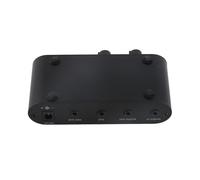 Fafeims Audio Preamplifier Portable Headphone Amplifier Suitable for Musicians with 3 Output Ports Aluminum ABS Easy to Carry 1 Unit