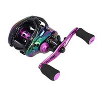 Fafeims baitcasting reel,8.1:1 gear ratio,fishing reel lightweight aluminum for freshwater saltwater anglers casting smooth carbon drag system