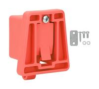 Fafeims Bike Front Carrier Block Adapter Reinforced PA66 Fiberglass Front Carrier Block Bag Bracket for Folding Bike (Red)