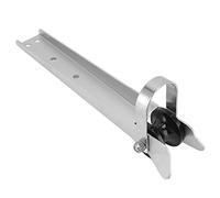 Fafeims Boat Anchor Roller Stainless Steel Bow Anchor Roller Marine Hardware Accessories Universal Design for Easy Installation Resistant Durable in Seawater Environment