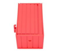 Fafeims Car Garage Key Holder with Opening Door Wall Mount Organizer for Entryway Decoration, Unique Design and Spacious Key Storage for Family Home Use (Red)