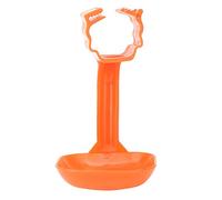 Fafeims Chicken Nipple Drinker Cups Hanging Cup Bent Arm Design for Chicken Poultry Farms 10Pcs Red ABS 2.6x2.6x5.3in